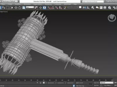 Zouls Hammord Free low-poly 3D model