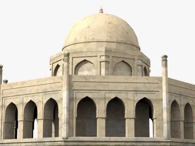 Arab x12 Low-poly 3D model