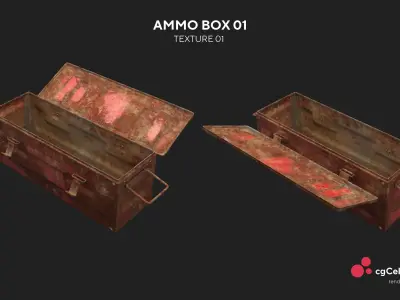 Army Ammo Box 3D model