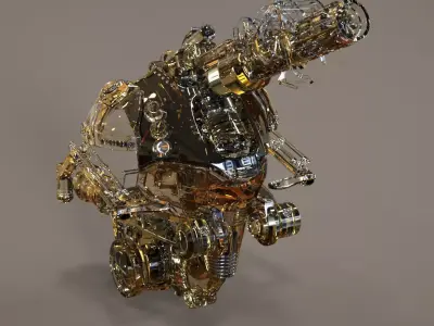 Rocket Cannon 3D model