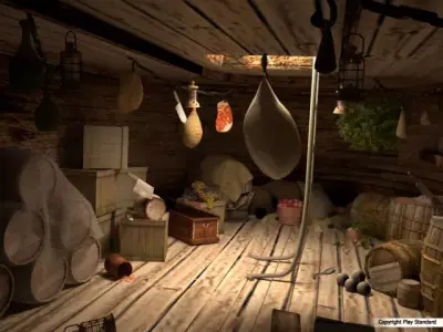 Cabin warehouse 3D model