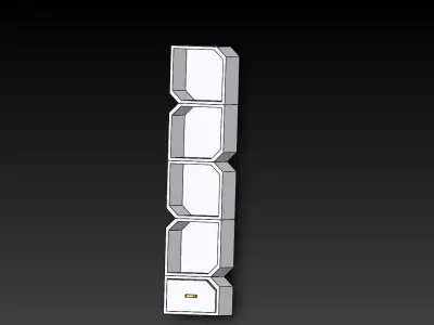 Book Shelf Free 3D print model
