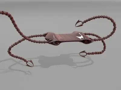MECHANICAL CRAB Free low-poly 3D model