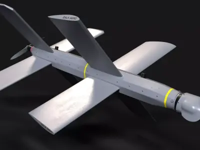 ZALA LANCET Kamikaze Attack Drone 3D model