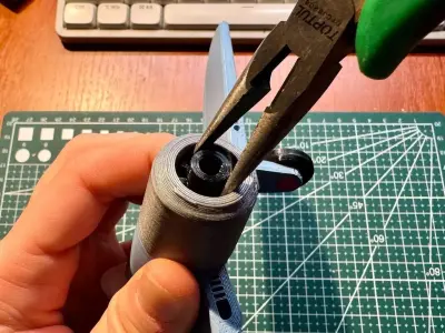 Classic Propeller Airplane Toy Printable Assembly Kit 3D print model