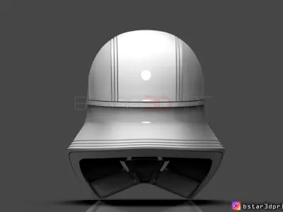 First Order JET TROOPER Helmet - Stormtrooper Corp - STARWARS 3D print model