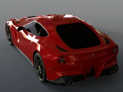 Ferrari F12 Berlinetta Free 3D model