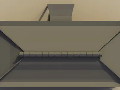 Low Poly Traditional Japanese House 3 Low-poly 3D model