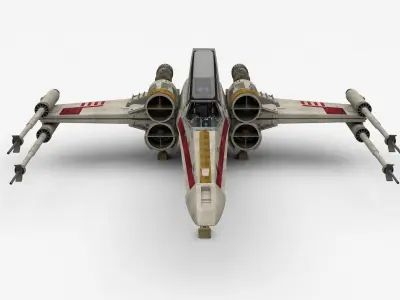 Star Wars X-Wing Starfighter 3D model