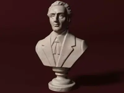 Chopin Bust 3D model