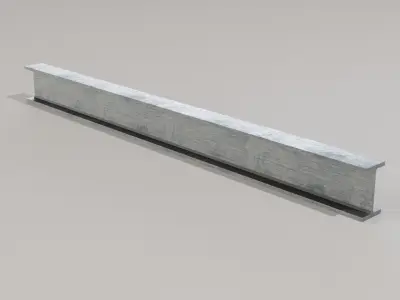 Metal Girder - Low-Poly PBR Low-poly 3D model