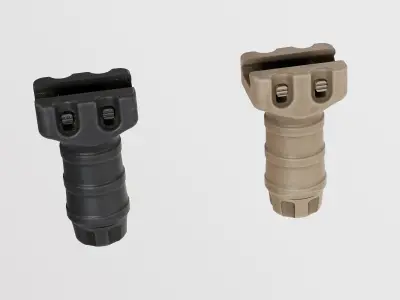 Tango Down vertical grip Low-poly 3D model