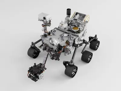 Curiosity Rover Perseverance Mars Rover 3D model