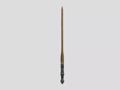 Double-Edged Short Sword Low-poly 3D model