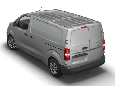 Peugeot Expert Standard UK spec Professional 2020 3D model