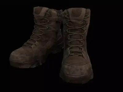 Military Boosts   -  Game ready model Low-poly 3D model