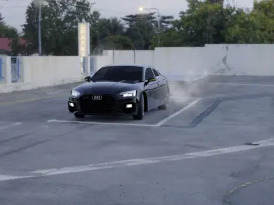 Audi RS5 Free low-poly 3D model