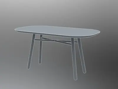 Table side Free 3D model