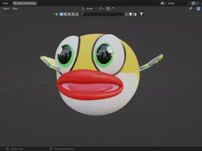 Best 3D Flappy Bird Iteration Low-poly 3D model