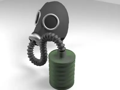 Gasmask Type 3 3D model