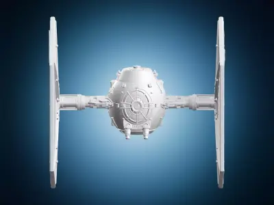 Imperial Tie Fighter 3D print model