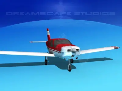 Socata TB-20 Trinidad V05 3D model