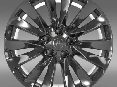 Acura RLX rim 3D model