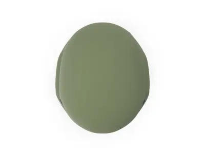 Kevlar Helmet Foliage Green Low-poly 3D model