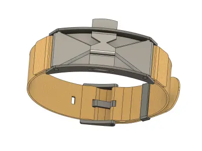 SELF-DEFENSE BRACELET 3D model