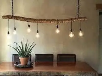 HANGING BAMBOO LIGHT for  indoor and outdoor 3D model