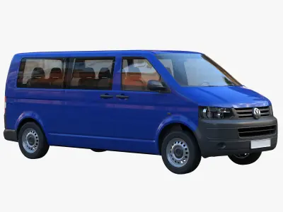 Volkswagen Transporter T5 3D model