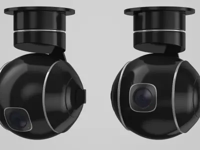 Security Camera 08 3D model