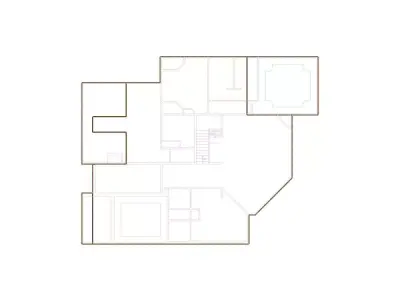Simple Exterior Sketch by Interior - 4001-4500 SF - Xactimate 3D model