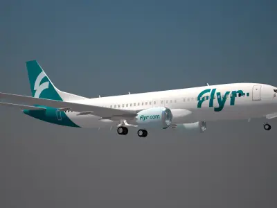 FLYR Air Boeing 737 Max 8 3D model
