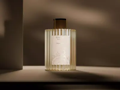 Luxury Perfume Render Blender Low-poly 3D model