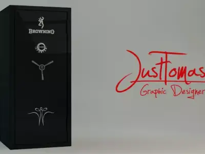 Browning safe 3D model