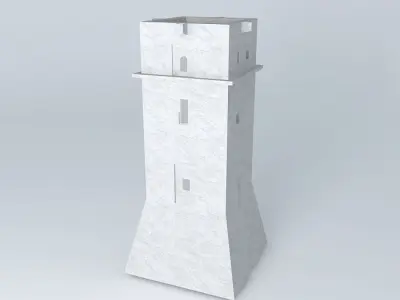 Torre Alta de San Fernando Free 3D model