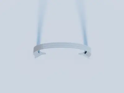 The Gateway Arch Low-poly 3D model