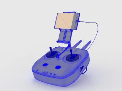 DJI Phantom 3 Remote Control 3D model