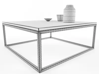 Cube coffe table Free 3D model