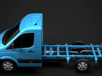 Hyundai H350 Chassis Single Cab SWB 2020 3D model
