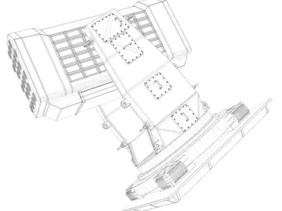 RIM 116 Rolling Airframe Missile 3D model