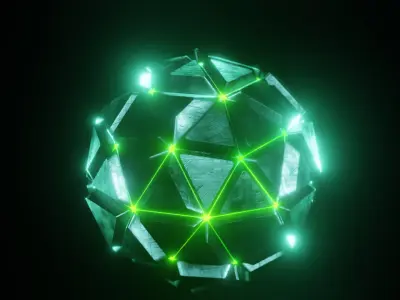 Alien org artifact 3D model