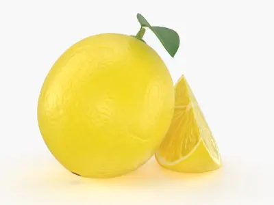 Small Lemon 04 3D model