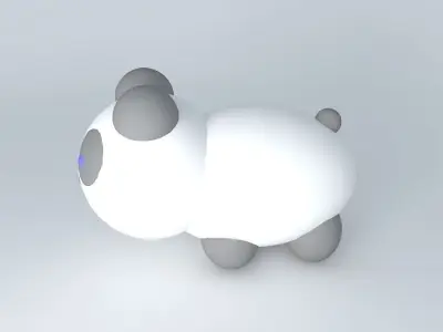 Panda Bear Free 3D model
