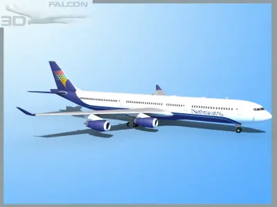 Falcon3D A340-600 AirTours 3D model