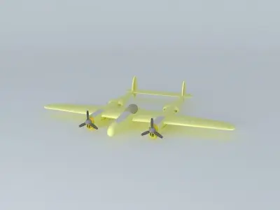 Bristol P38 Free 3D model