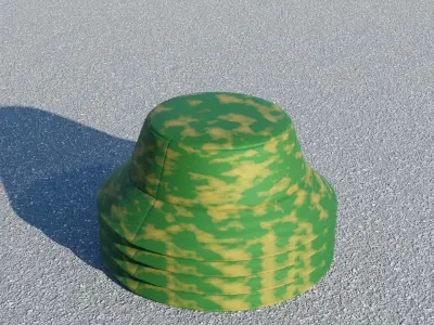 Military hat 3D model