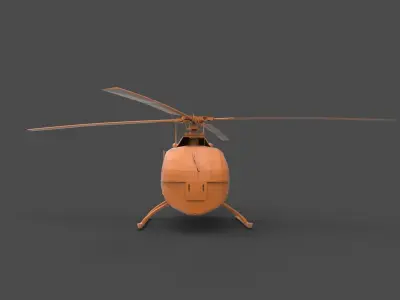 BO 105 3D print model
