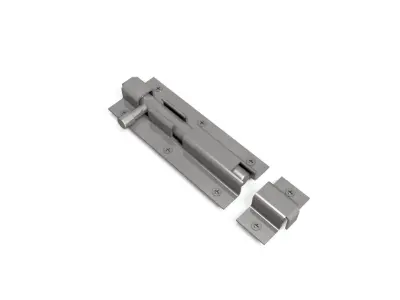 Standard door latch Low-poly 3D model